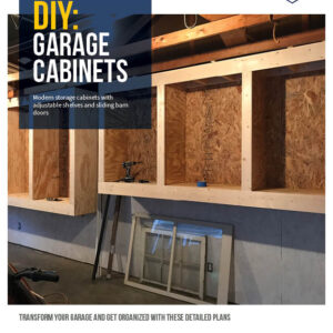 DIY Garage Storage Cabinet Plans